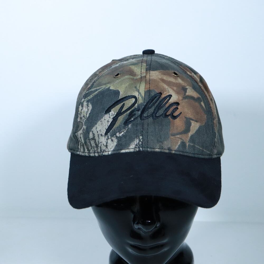 Pella Windows Mossy Oak Camouflage Cap Strapback Hat New with Tags